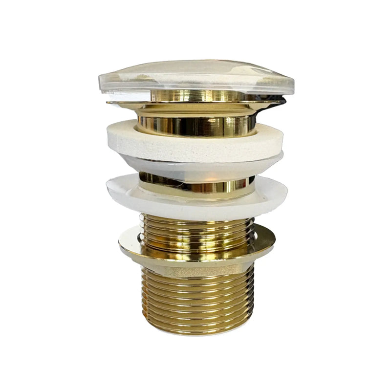 Securplumb Basin Waste Brushed Brass 78mm x 32mm