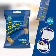 Sellotape Original Golden Tape 24mm x 50m Box 6