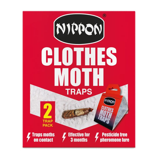 Nippon Clothes Moth Traps Pack Of 2