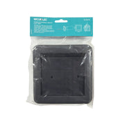 Securlec External Gravity Flap Grey 100mm 4"