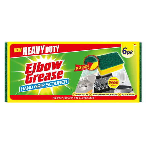 Elbow Grease Heavy Duty Kitchen Scourer 6 Pack