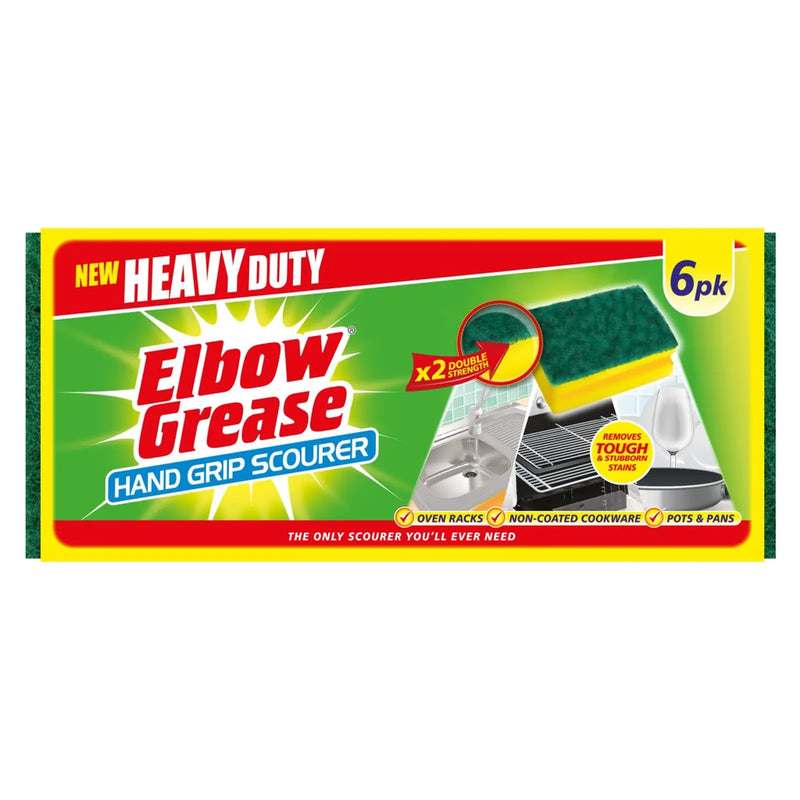 Elbow Grease Heavy Duty Kitchen Scourer 6 Pack