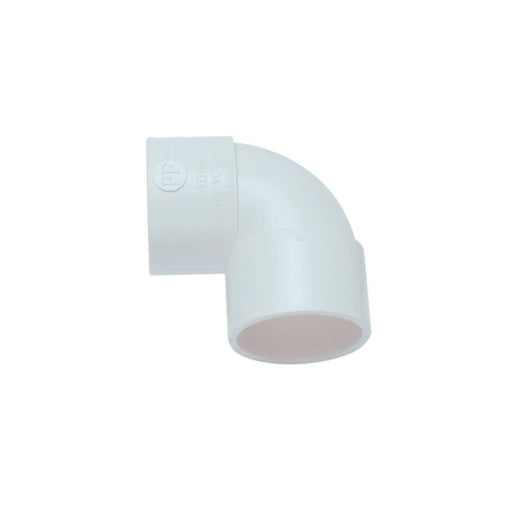 Davant Solvent Weld Knuckle 90° Bend White 40mm