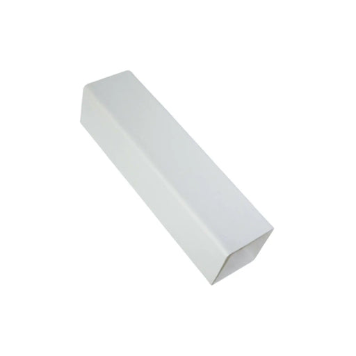 Kayflow Rainwater Square Downpipe White 2.5m x 65mm