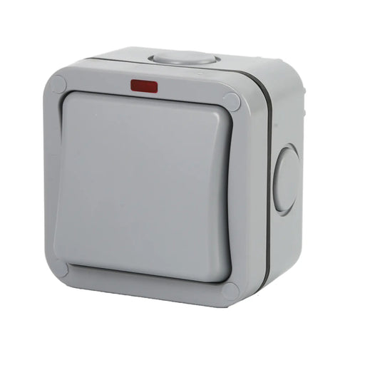 Securlec Single Outdoor Weatherproof Switch 2 Way IP66