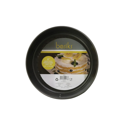 Basiks Non Stick Springform Cake Tin 8"