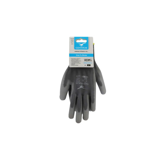 Glenwear Grey PU Glove X Large