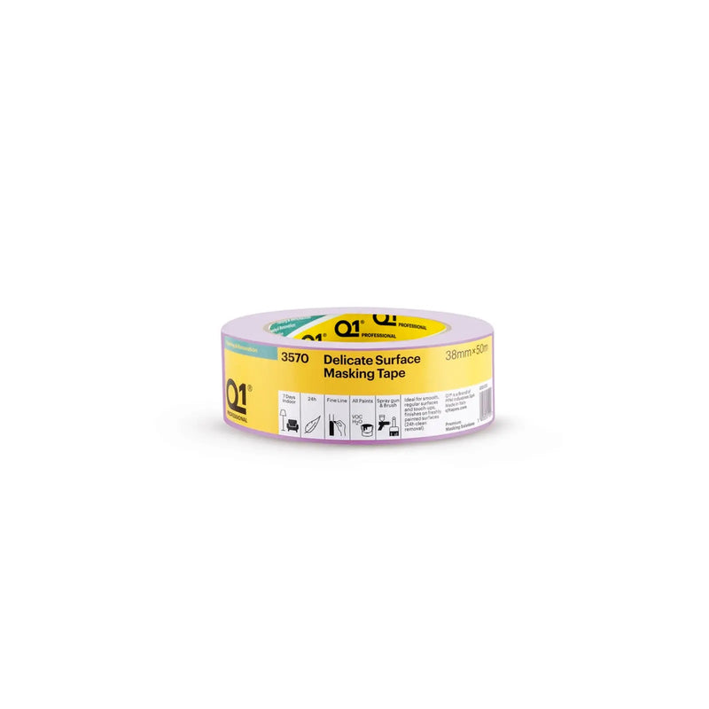 Q1 Delicate Surface Masking Tape 38mm x 50m