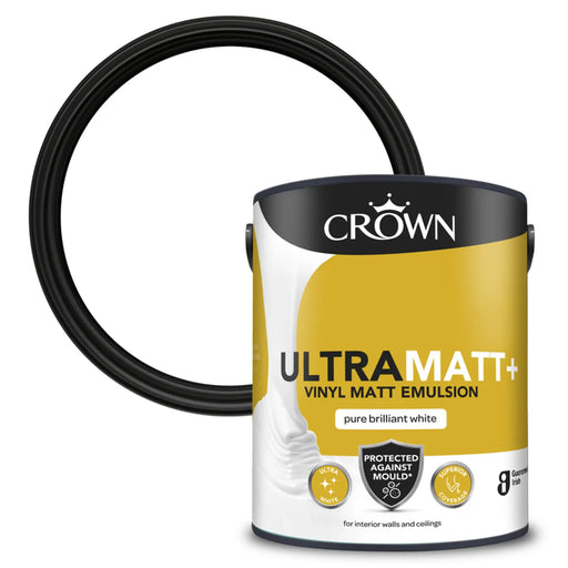 Crown Retail Ultramatt+ Pure Brilliant White 5L
