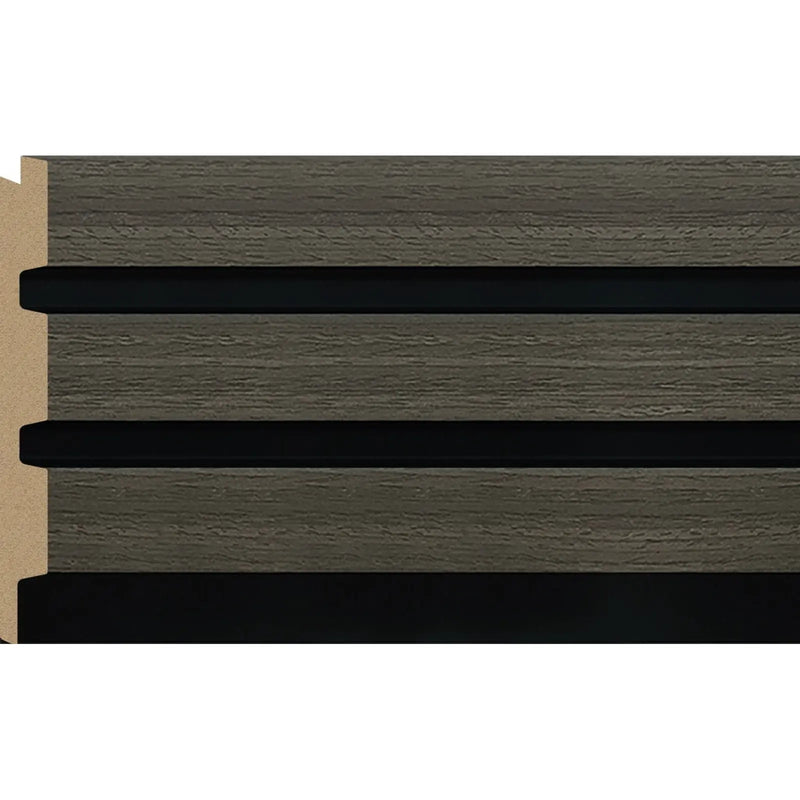 Bosco 3D Wall Panel 300mm x 12mm x 2.6m Grey Oak