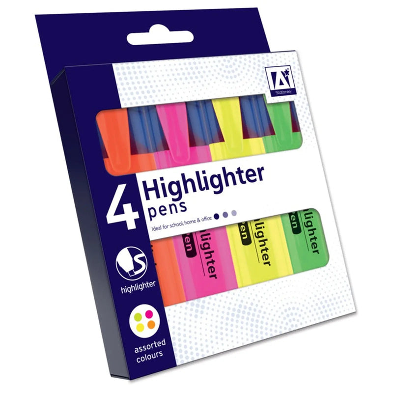 Stax I G Design Highlighters Pack 4