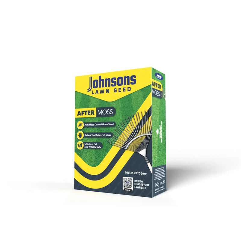 Johnsons Lawn Seed After Moss 20sqm/850g