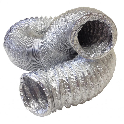 Manrose Aluminium Hose + Clip 4" 3m