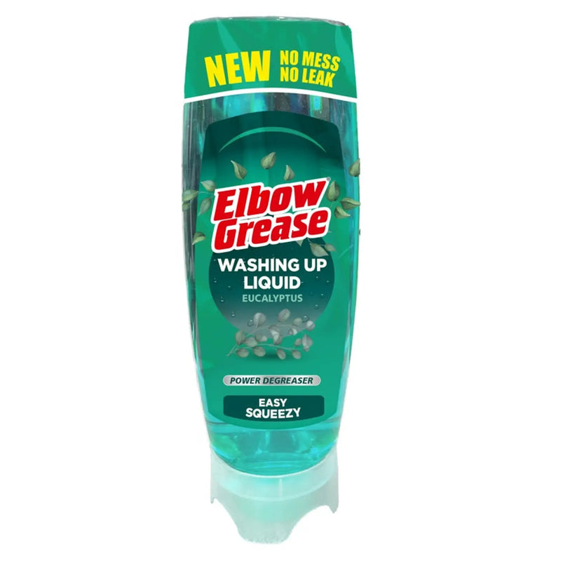 Elbow Grease Washing Up Liquid 450ml Eucalyptus