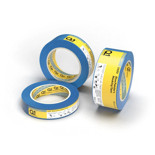 Q1 Blue Painters Masking Tape 38mm x 50m