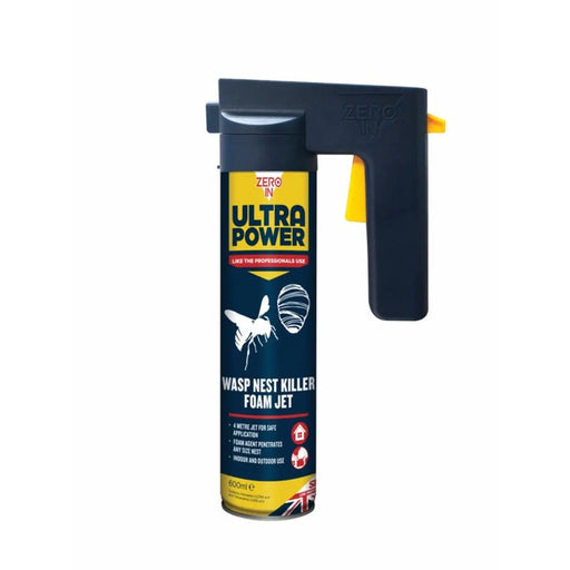 Zero In Wasp Nest Killer Foam Jet 600ml Trigger Aerosol