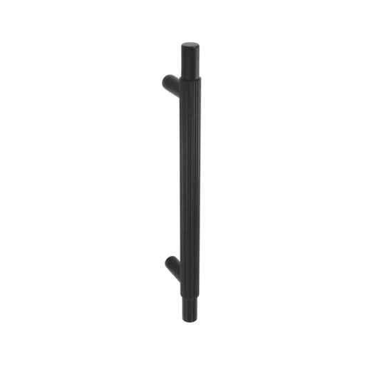 Smiths Architectural Linear Knurled Handle 128mm Matt Black