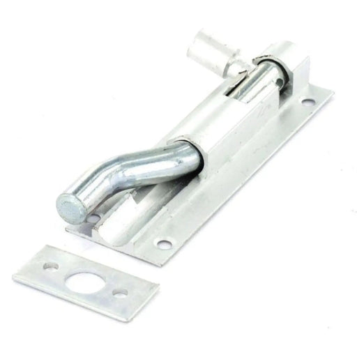 Securit Aluminium Necked Door Bolt 1" Wide 100mm