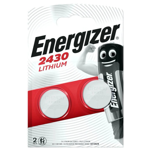 Energizer Lithium CR2430 Batteries Card 2