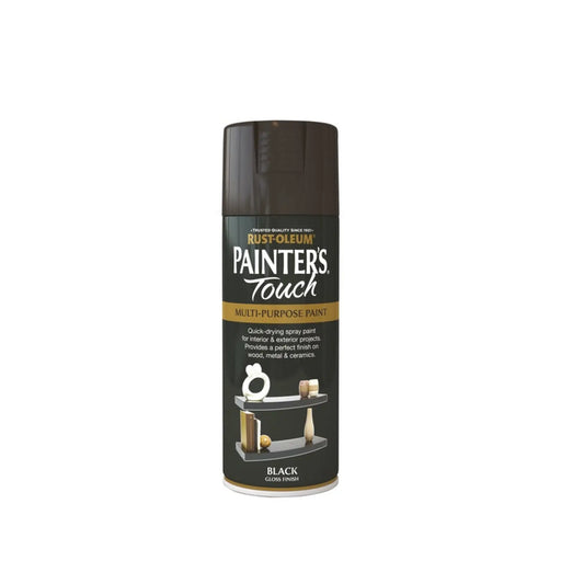 Rustoleum Painter's Touch Aerosol 400ml Black Gloss