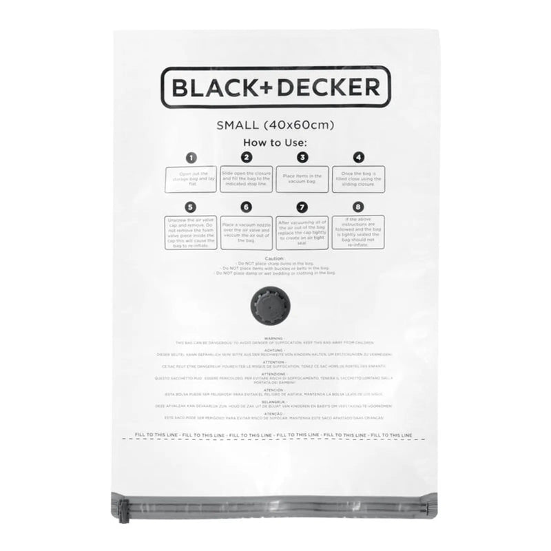 Stax Black & Decker Vacuum Storage Bags Small 3 Pack