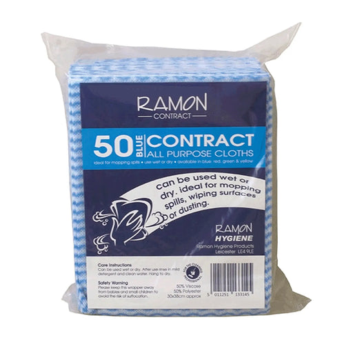 Ramon Contract All Purpose Cloths Pack 50