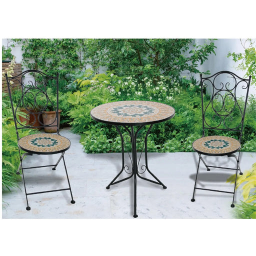 Pagoda Ceramic Bistro Set Vintage