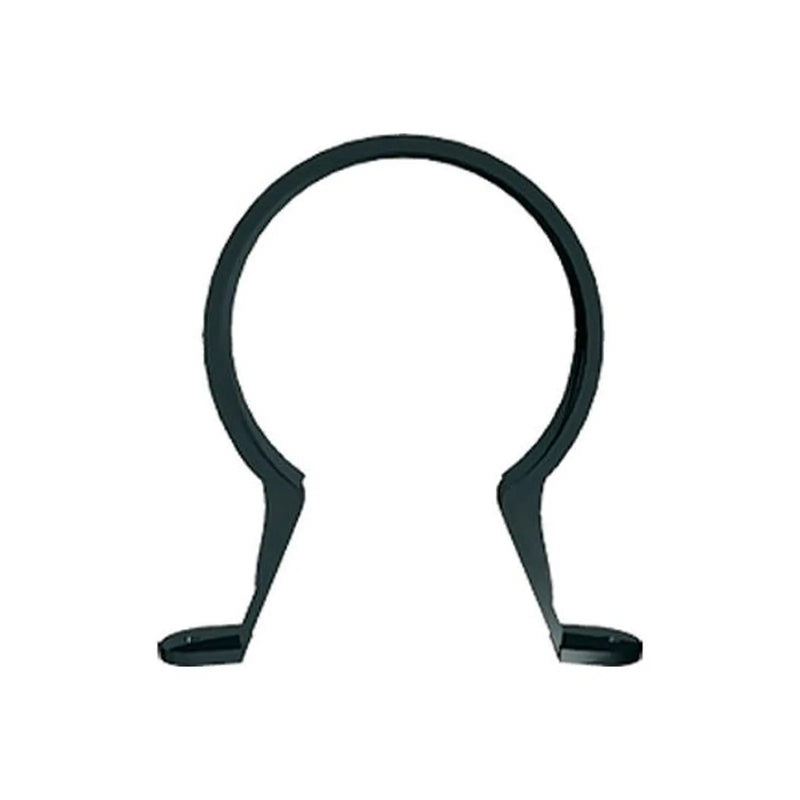 Pipelife Mini Flow Downpipe Clip Black 50mm