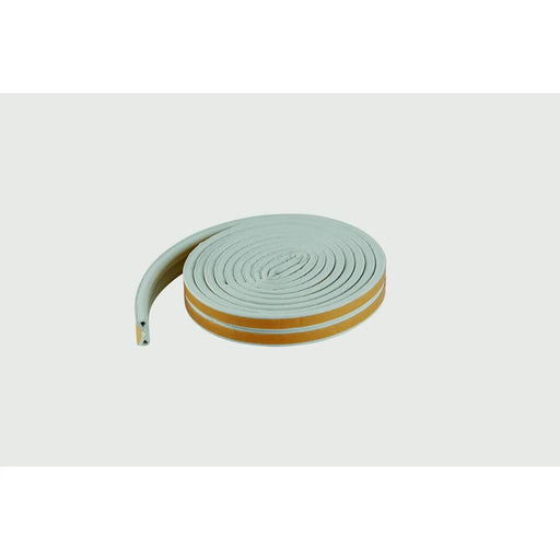 Woodside Epdm P Rubber Strip 5m White