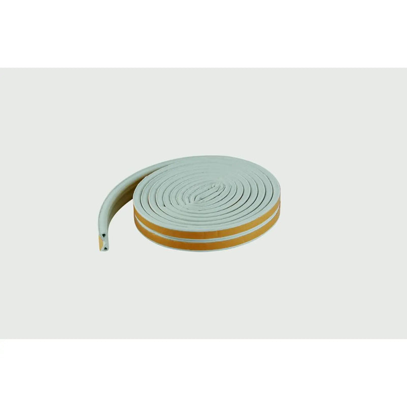Woodside Epdm P Rubber Strip 5m White