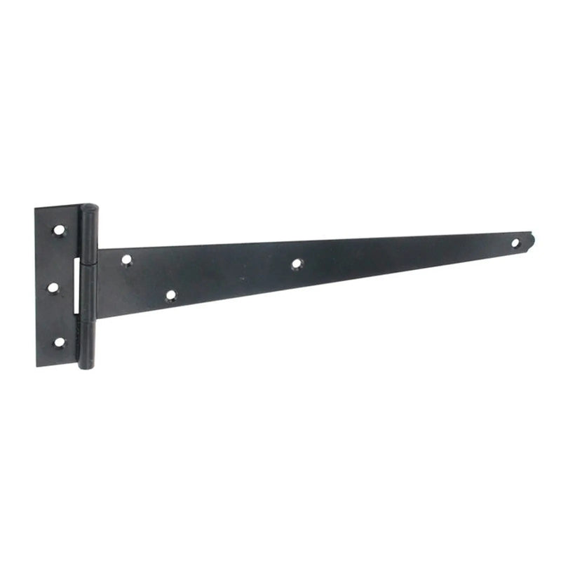 Securit Tee Hinges Light Black (Pair) 300mm (12")