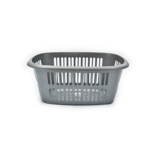 TML Rectangular Laundry Basket Large Silver