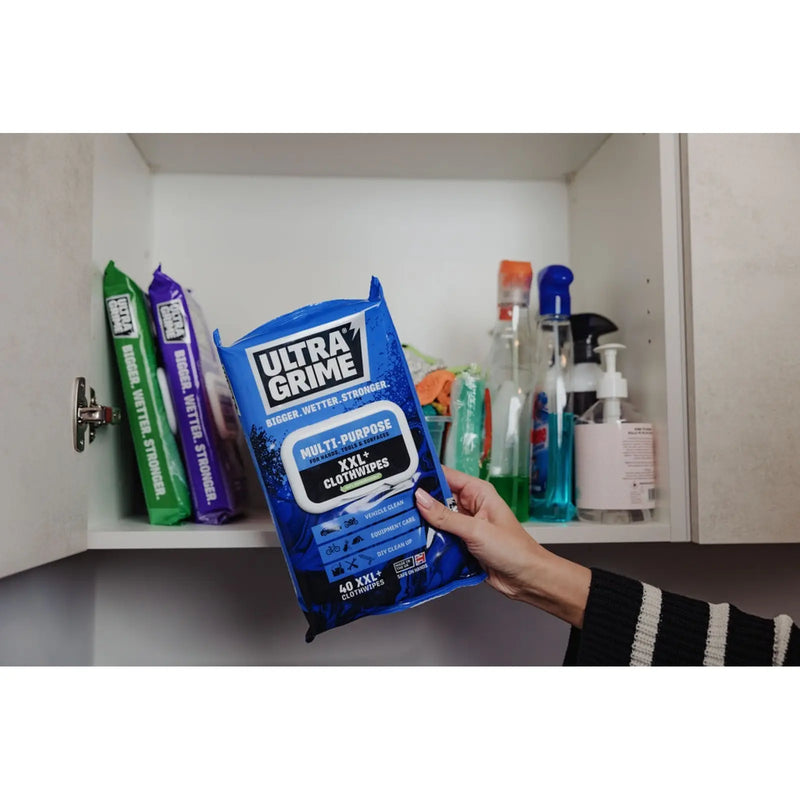 Ultragrime Life Multi Purpose Original Cloth Wipes XXL 40 Pack