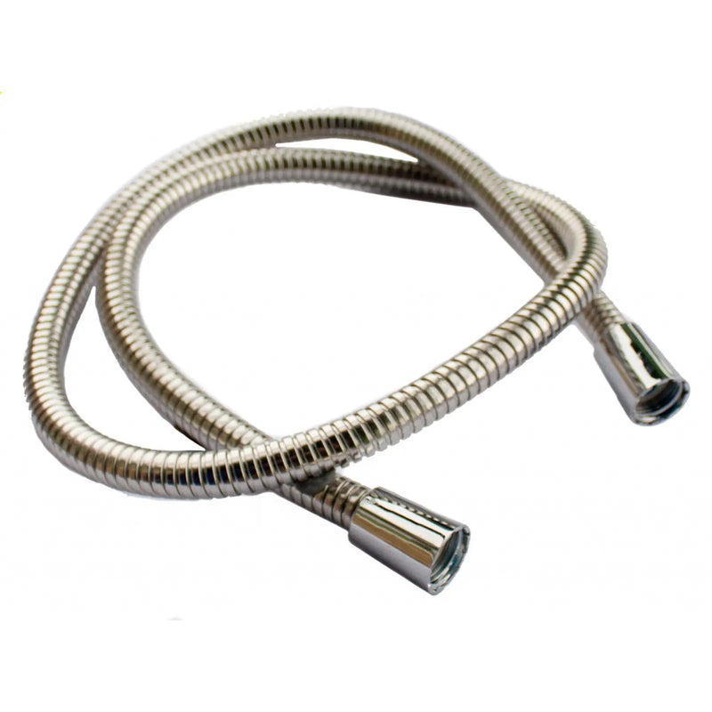 Oracstar Shower Hose Large Bore - Stainless Steel 1.5m x 1/2" x 1/2" 11mm I.D.