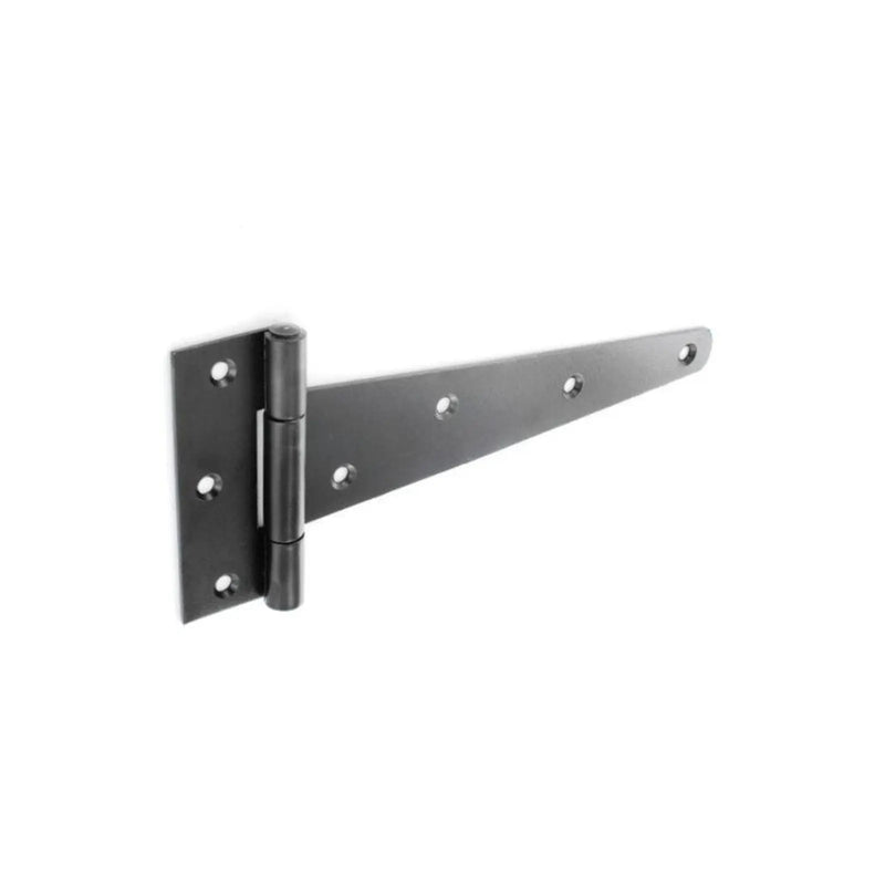 Securit Heavy Black Tee Hinges (Pair) 250mm (10")