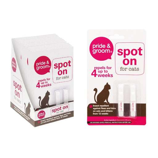 Stax Pride & Groom Spot On For Cats