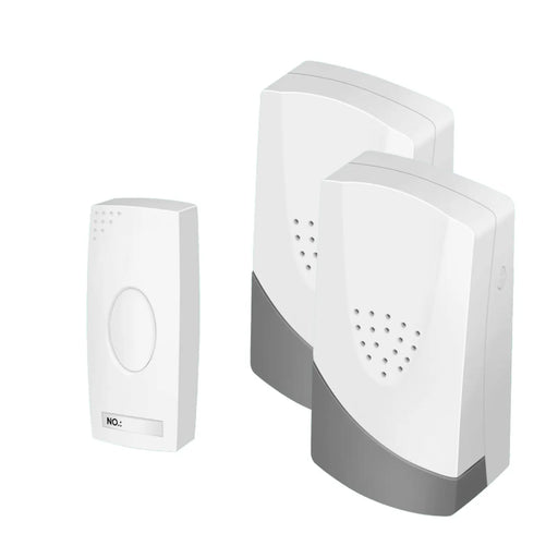 Securlec Plug-In Wireless Doorbell & 2 Chimes 100m