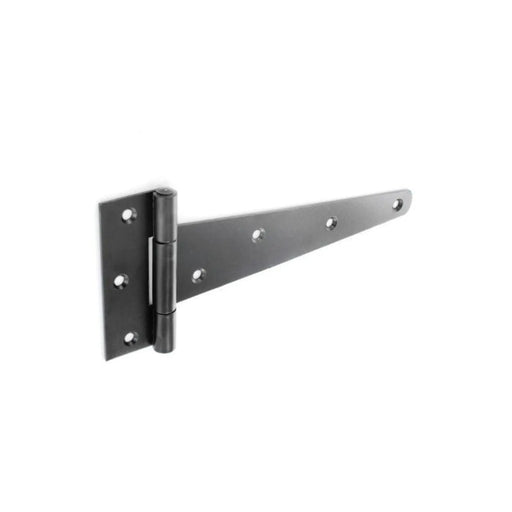 Securit Heavy Black Tee Hinges (Pair) 200mm (8")