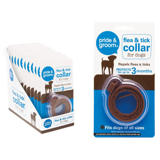 Stax Pride & Groom Flea & Tick Collar For Dogs