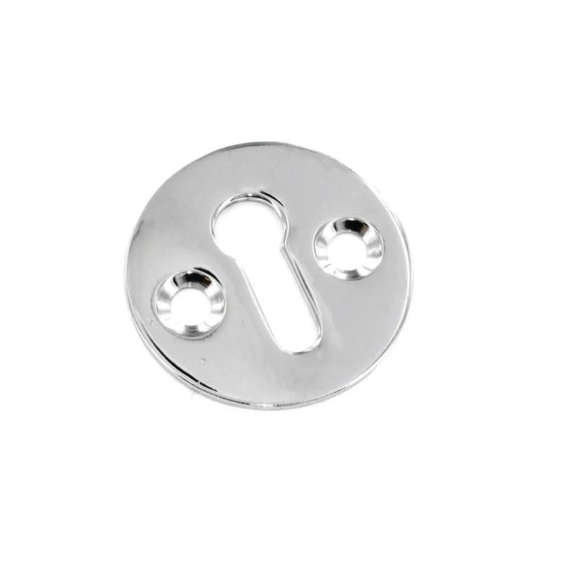 Securit Chrome Escutcheon Plain 35mm