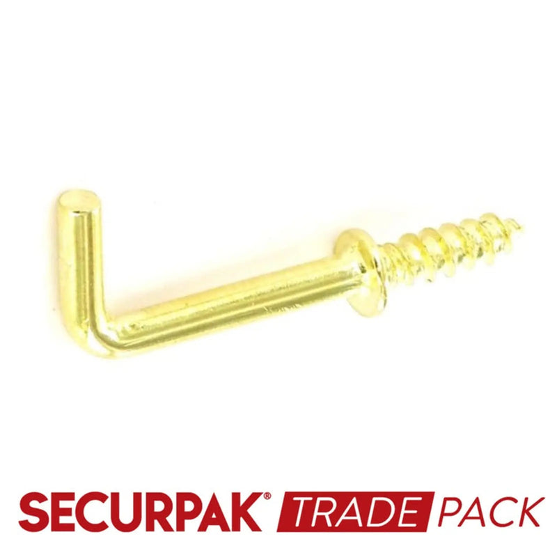 Securpak Square Hook Shouldered Eb 38mm 50 Pack