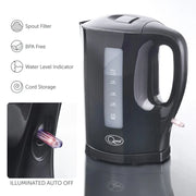 Quest 1.7L Jug Kettle Black