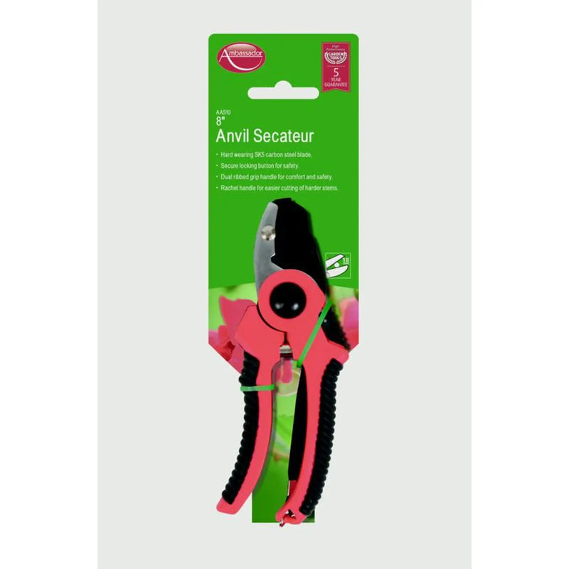 Ambassador Anvil Secateur 8"
