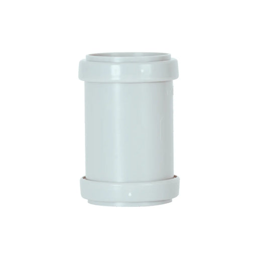 Davant Push Fit Straight Coupling White 32mm