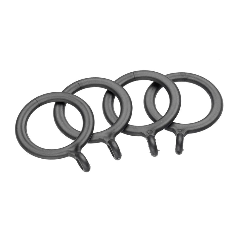 Woodside Silver Curtain Rings