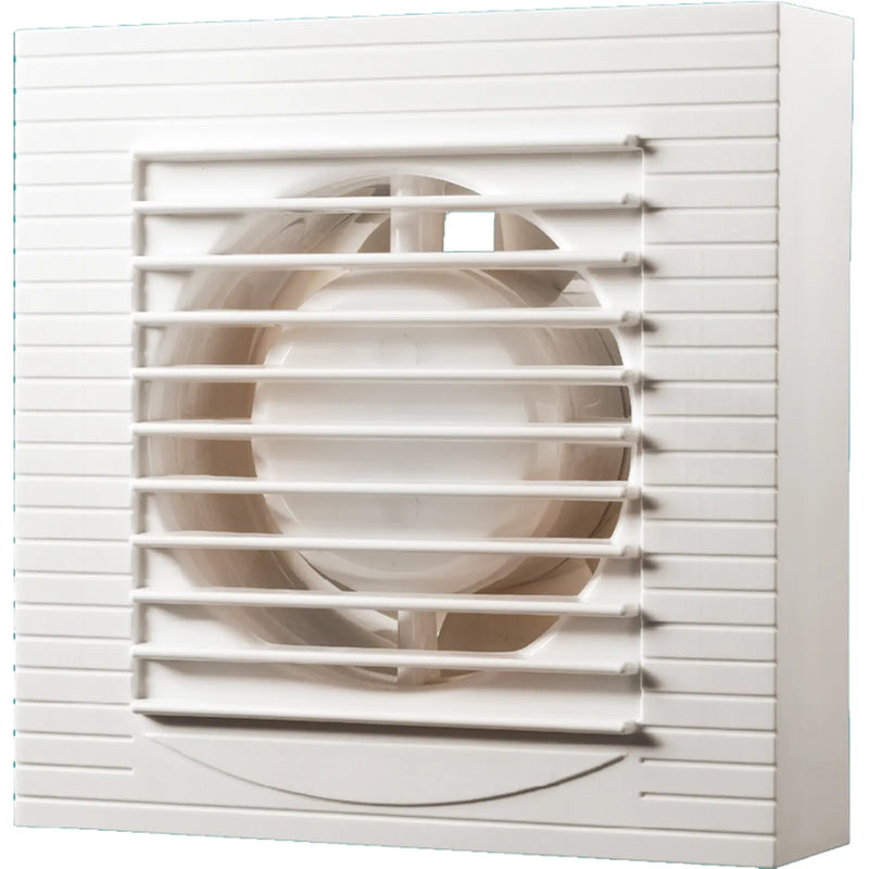 Securlec Quiet Fan Timer Model White 100mm 4"