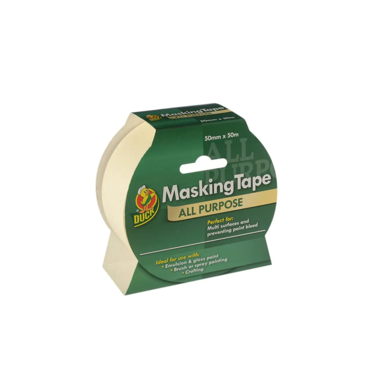 Duck Tape All Purpose Masking Tape Beige 50mm x 50m