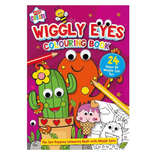 Stax I G Design Wiggly Eye Colouring Book 24 pages