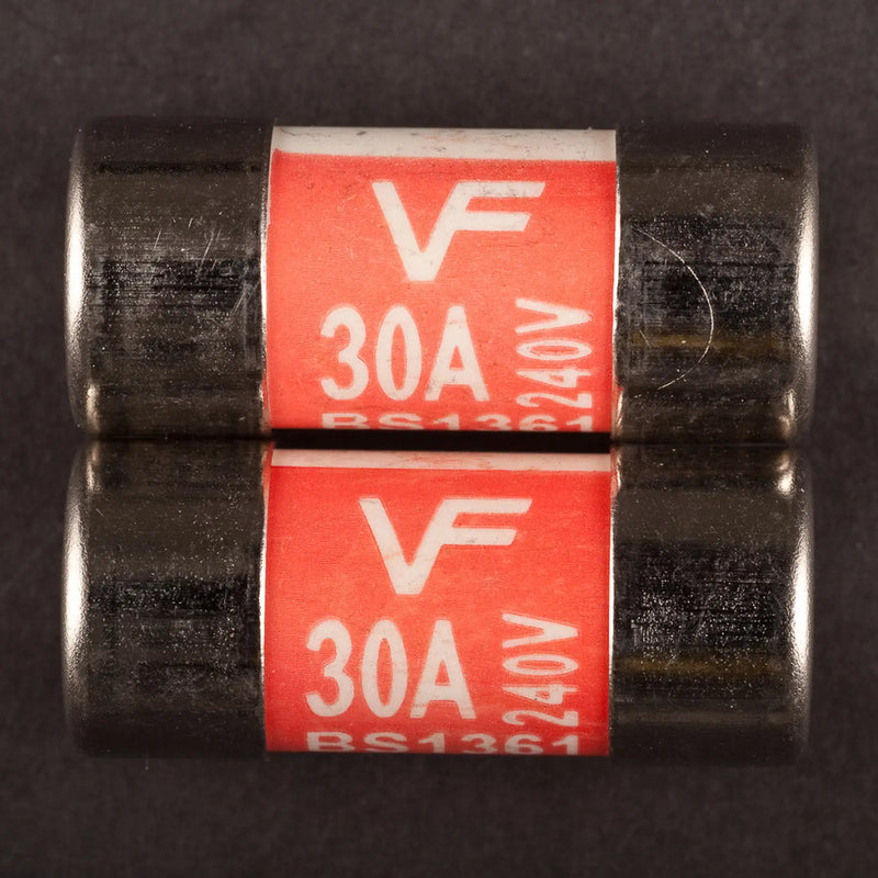 Jegs 30 Amp Consumer Fuse BS1361 Bubble Packed (2)