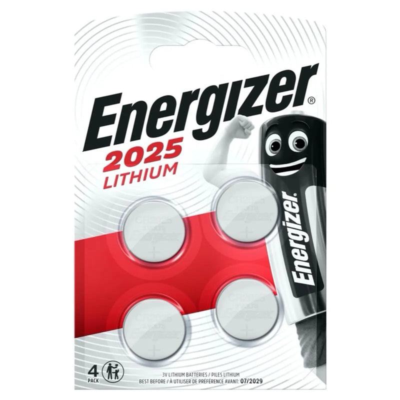 Energizer Lithium CR2025 Batteries Card 4